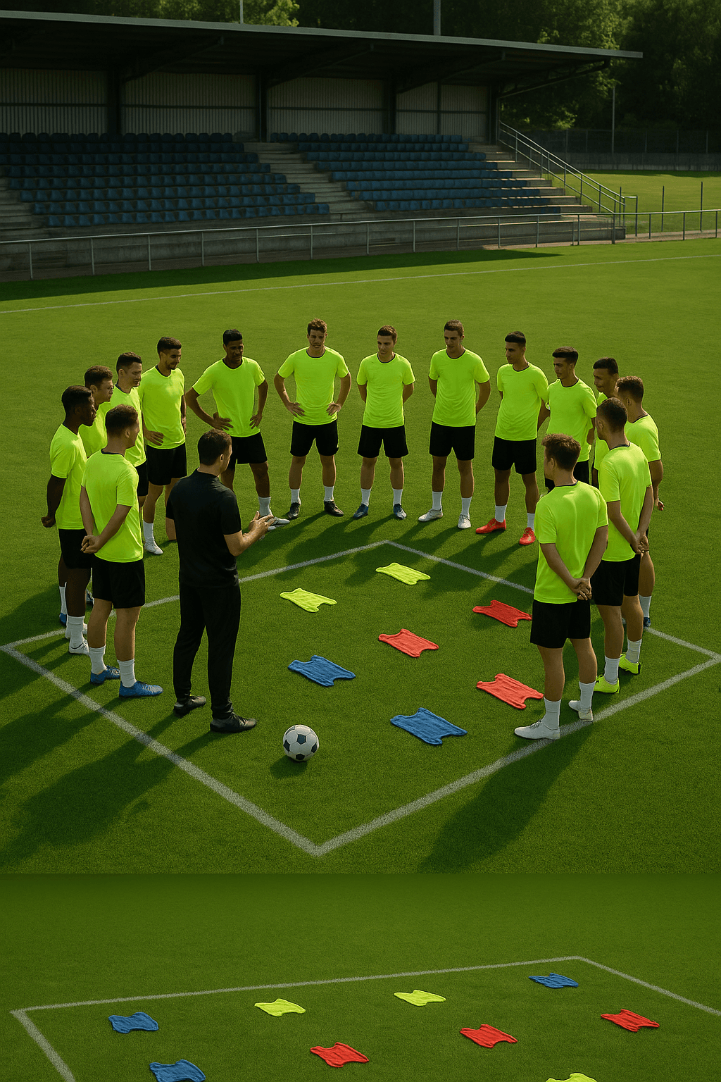 #coachingsnack: Leibchen auslegen